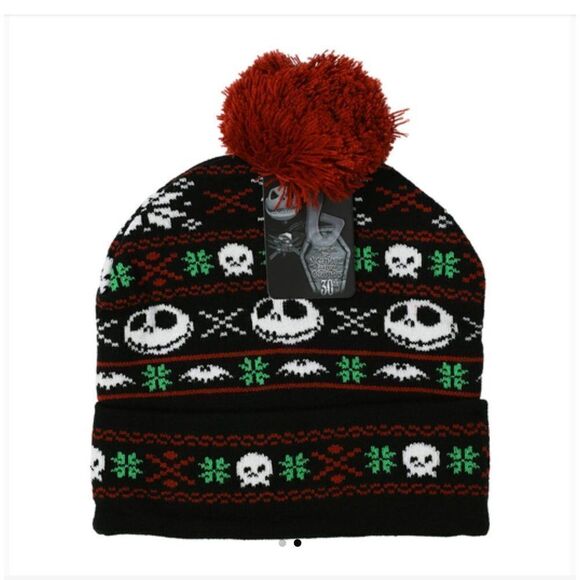 The Nightmare Before Christmas Beanie Hat - Picture 1 of 2